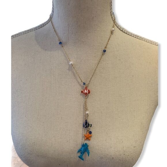 NWT DISNEY PARKS NECKLACE | Nemo Charms - Picture 2 of 4